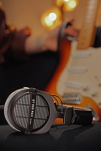 beyerdynamic DT 990 Pro 250 ohm Over-Ear Studio Headphones For Mixing, Mastering, and Editing