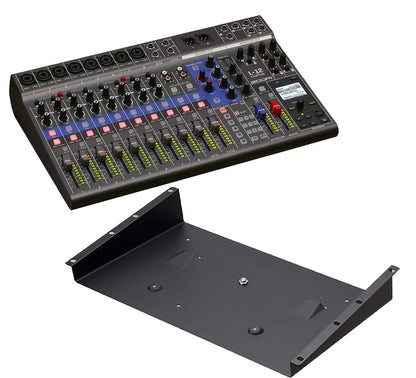 Zoom LiveTrak L-12-12-Channel Digital Mixer & Multitrack Recorder + RKL-12 Rack mount adapter for L-12