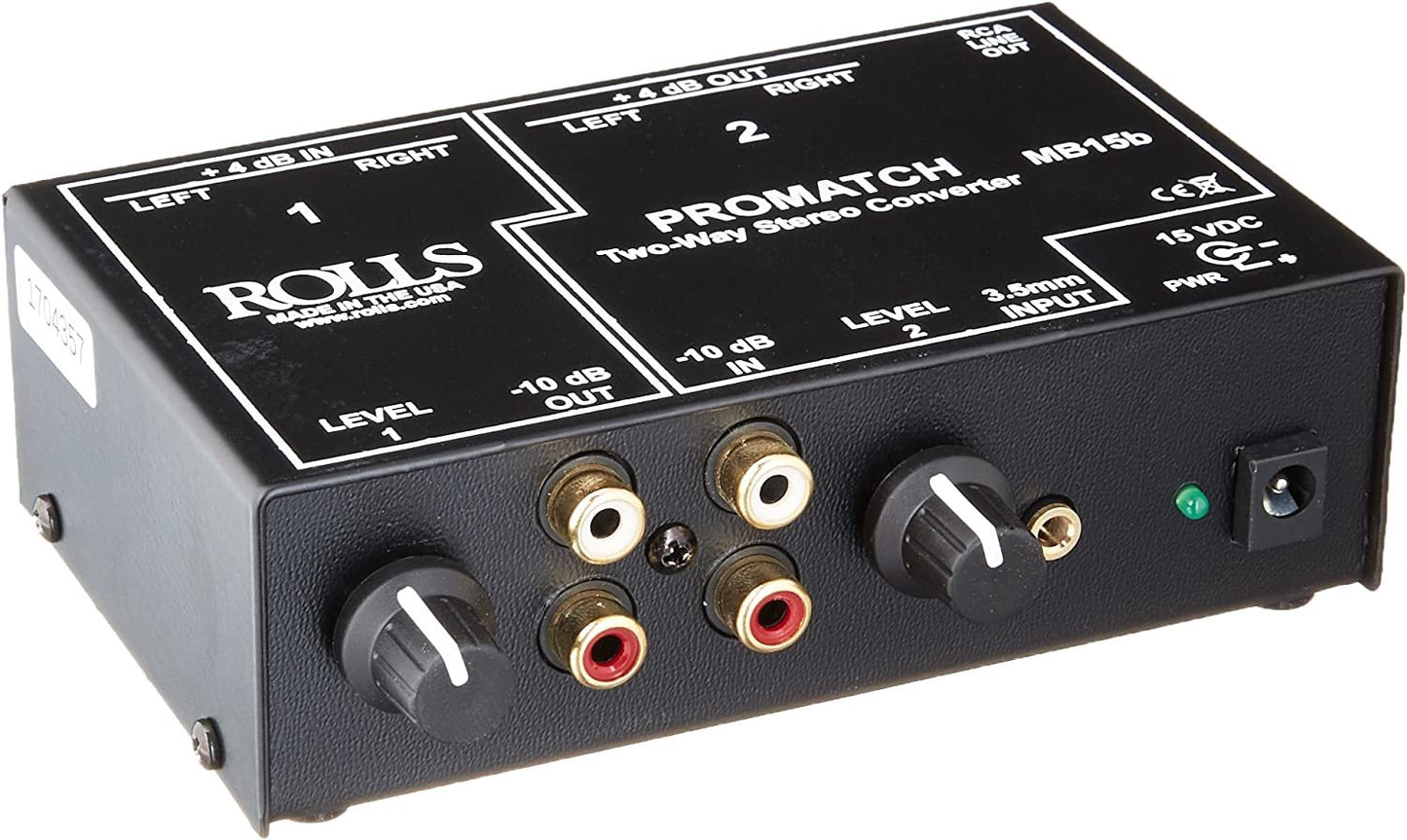 Rolls MB15b Promatch 2-Way Stereo Converter