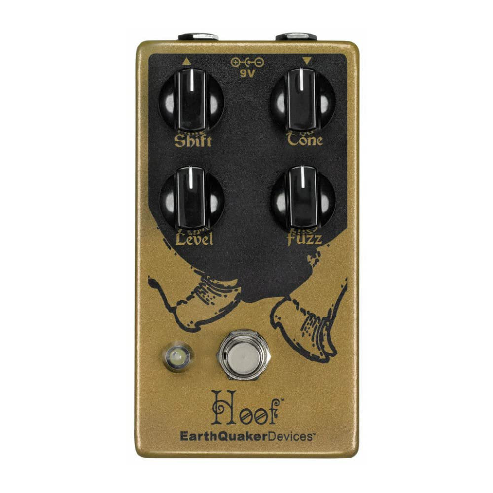 EarthQuaker Devices Hoof V2 Germanium/Silicon Hybrid Fuzz Guitar Effects Pedal