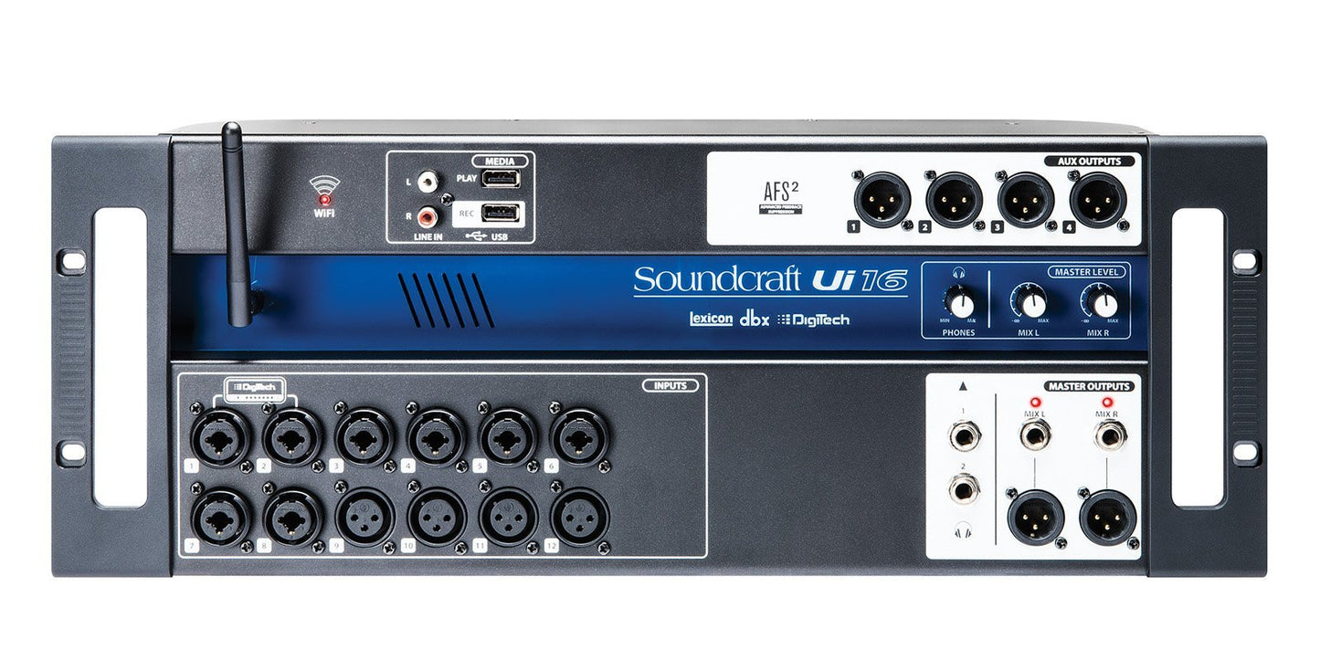 Soundcraft Ui12 Remote-Controlled 12-Input Digital Mixer