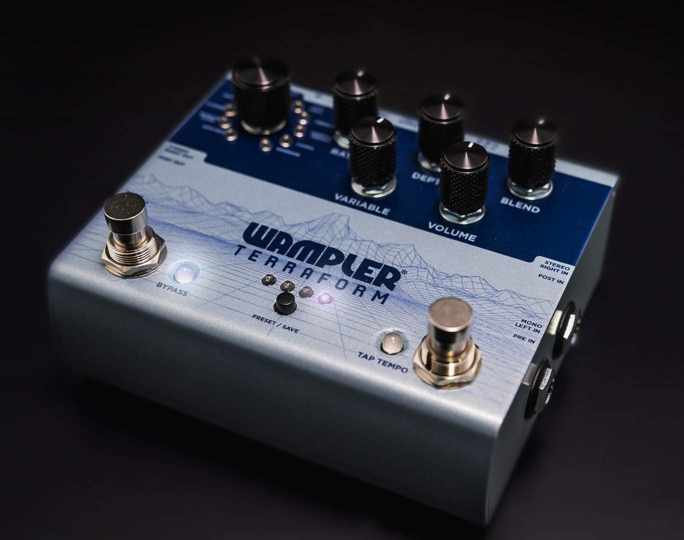 Wampler Terraform Multi-Modulation Guitar Effects Pedal