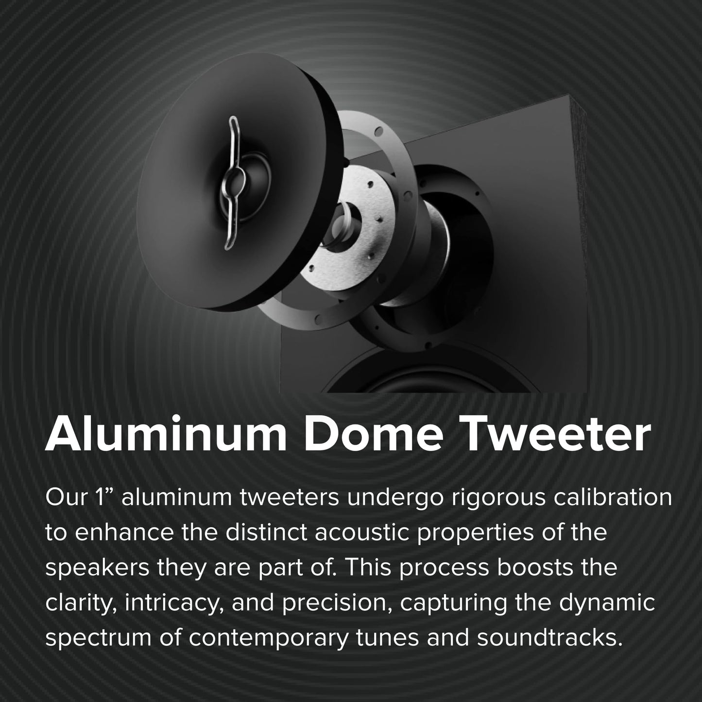 ELAC Debut 3.0 DB63-BK Bookshelf Speakers, Black Ash (Pair) - 1” Aluminum Dome Tweeter & 6.5” Aramid Fiber Woofer - 2-Way Bass Reflex - 42Hz to 38KHz Response