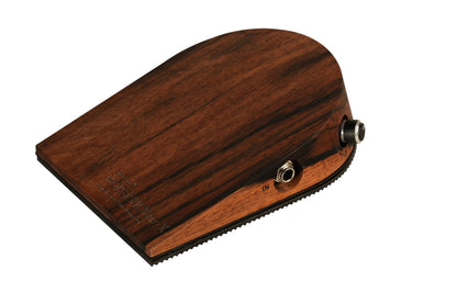 Ortega Digital Singer-Songwriter Percussion Stomp Box with 5 Samples, AAA Striped Ebony (HKPROX-SE)